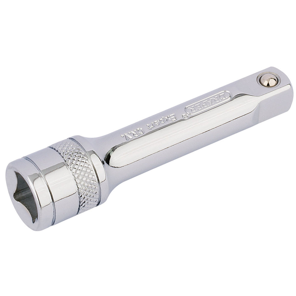DRAPER 3/8" Square Drive Extension Bar (75mm): Model No. D-EXT/B