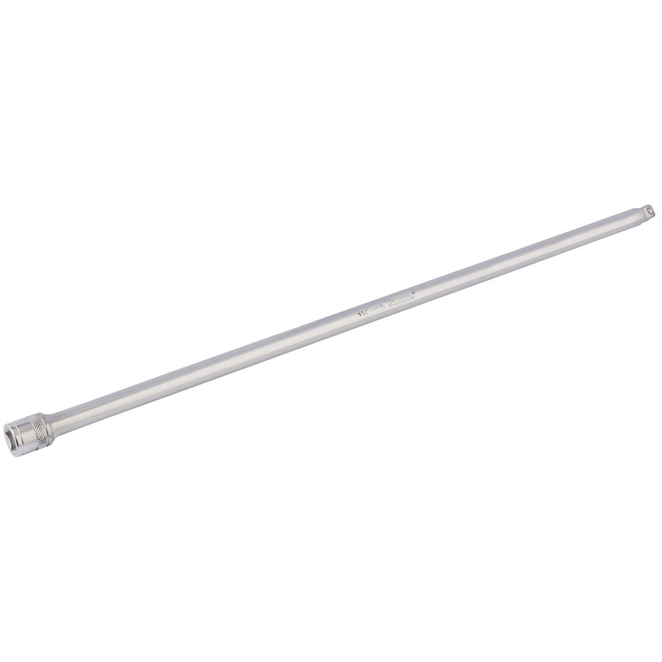 DRAPER 3/8" Square Drive Satin Chrome Wobble Extension Bar (450mm): Model No. D-WEXT/MS