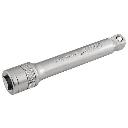 DRAPER 1/2" Square Drive Satin Chrome Wobble Extension Bar (125mm): Model No. H-WEXT/MS