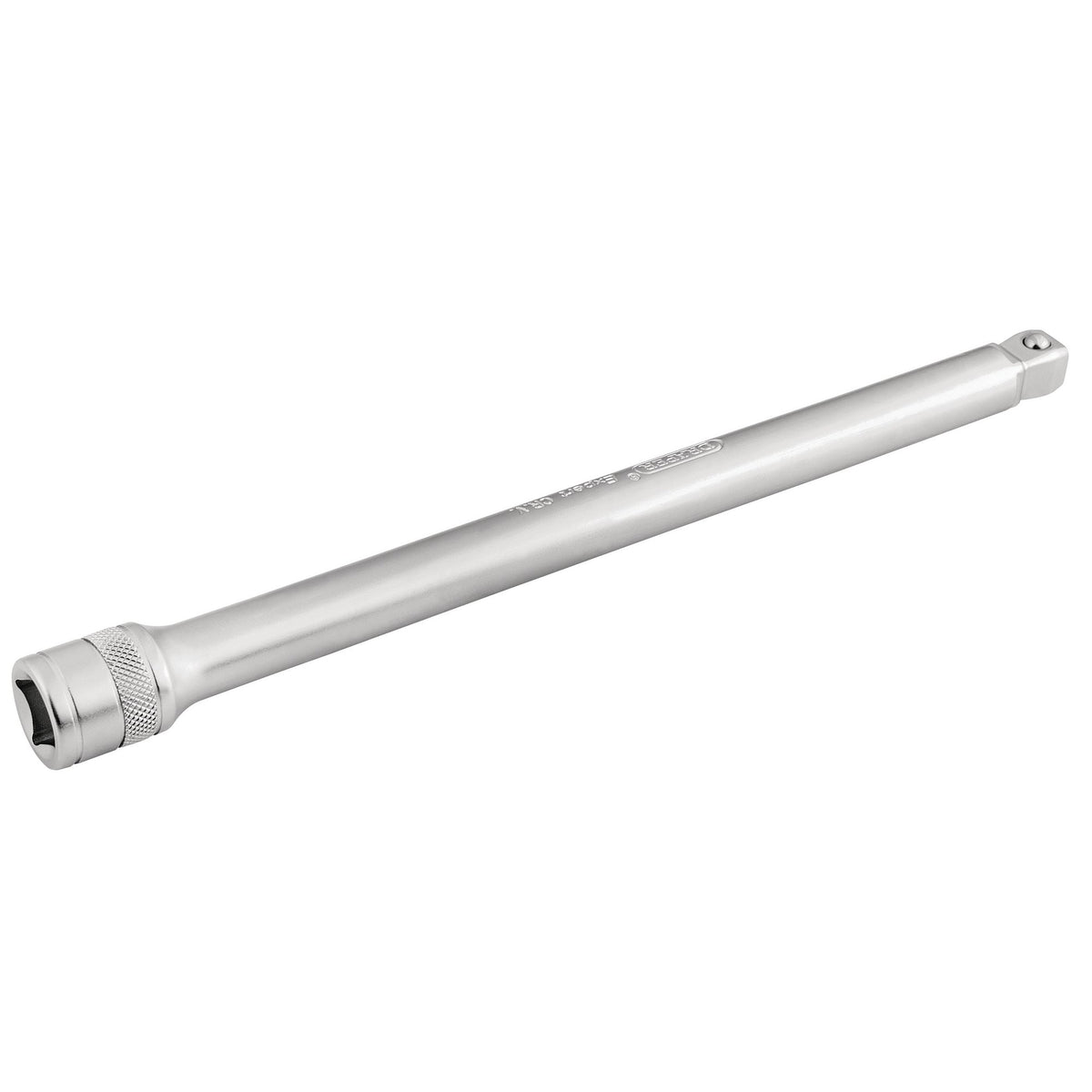 DRAPER 1/2" Square Drive Satin Chrome Wobble Extension Bar (250mm): Model No. H-WEXT/MS