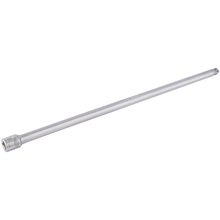 DRAPER 1/2" Square Drive Satin Chrome Wobble Extension Bar (500mm): Model No. H-WEXT/MS