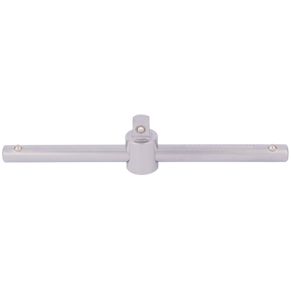 DRAPER 3/8" Square Drive Satin Chrome Sliding T Bar: Model No. D75/MS