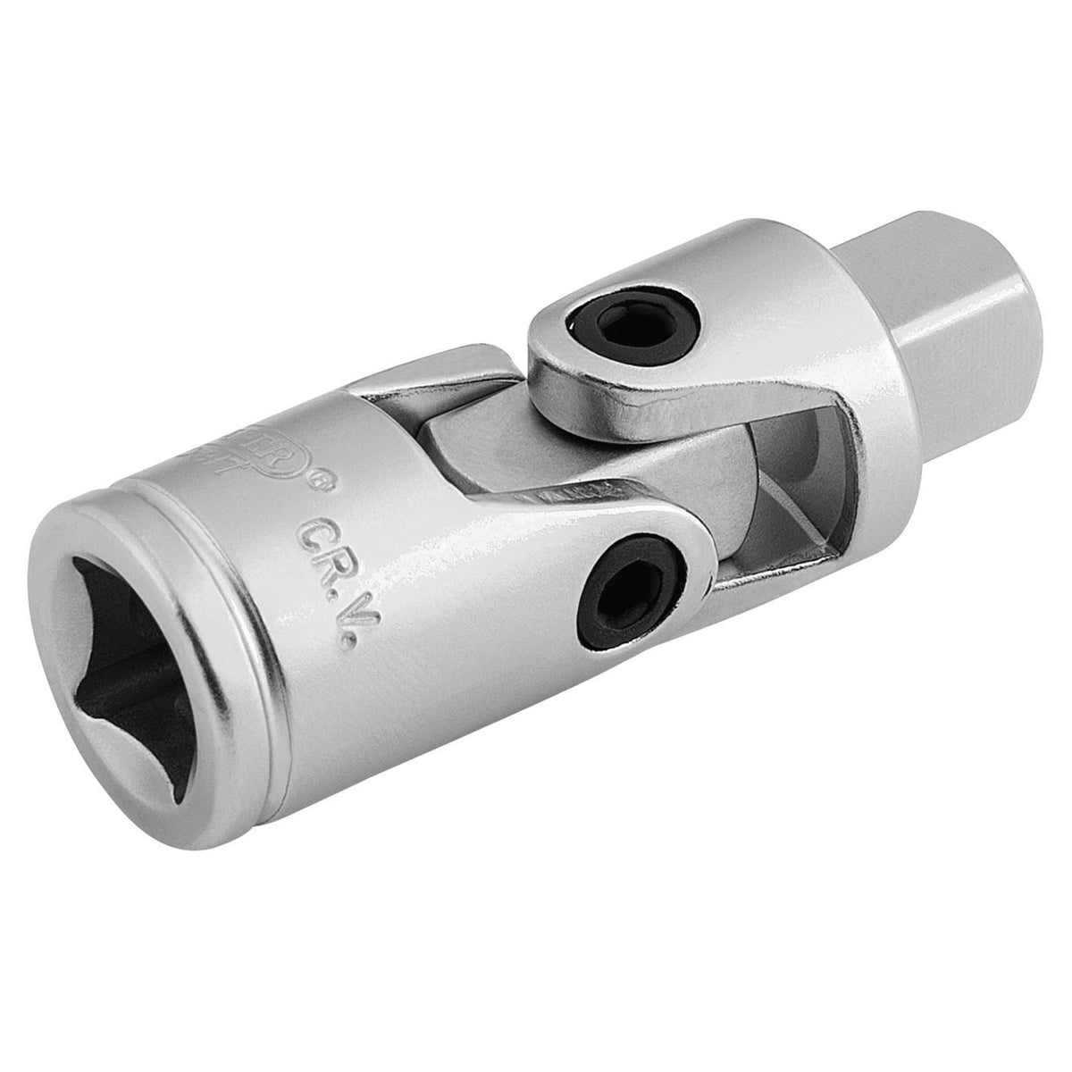 DRAPER 3/8" Square Drive Satin Chrome Universal Joint: Model No. D76/MS
