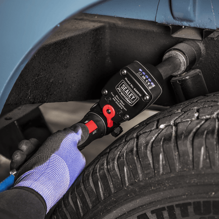 Sealey Premier Twin Hammer Super Stubby Air Impact Wrench 1/2"Sq Drive Model No - SA6010
