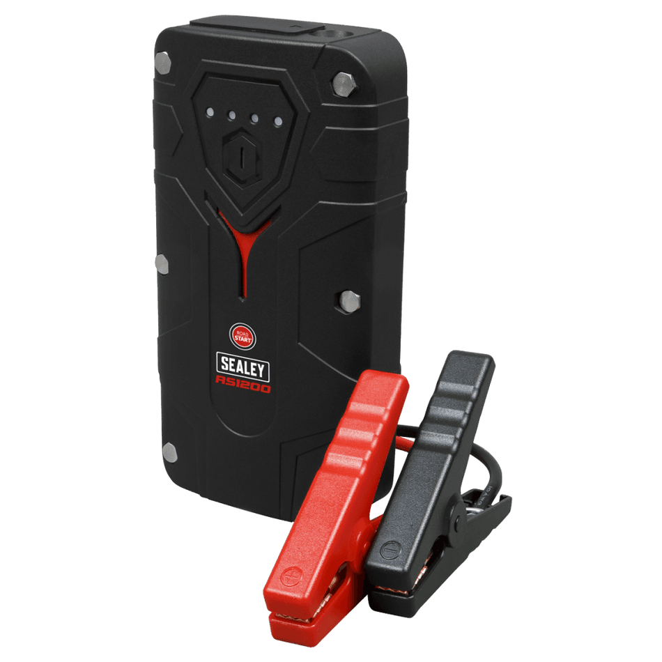 Sealey RoadStart1200A 12V Lithium-ion Jump Starter Power Pack Model No - RS1200