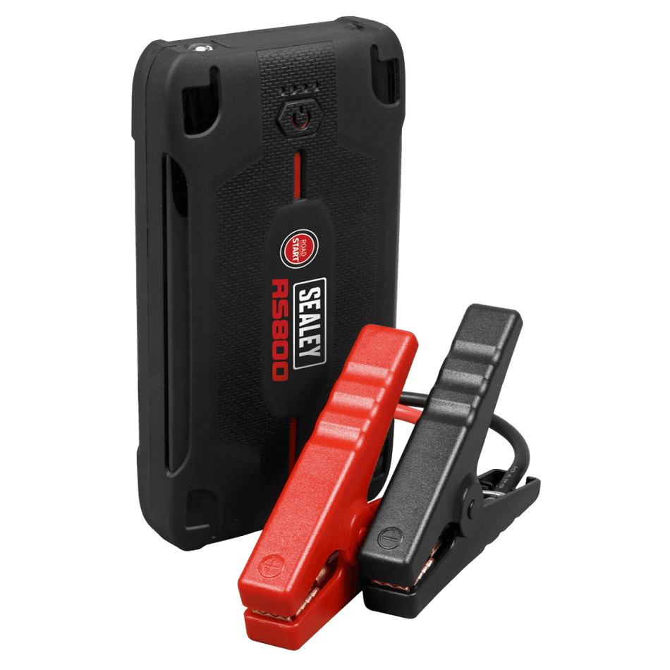 Sealey RoadStart800A 12V Lithium-ion Jump Starter Power Pack Model No - RS800