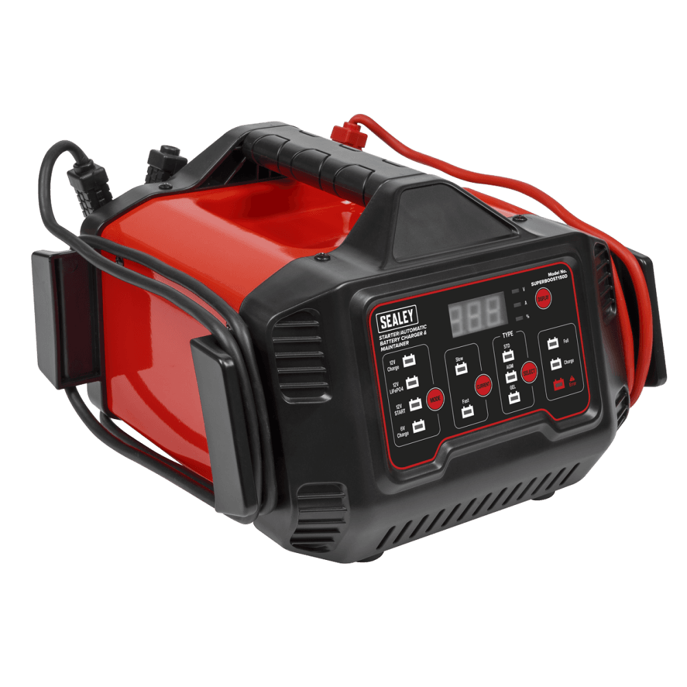 Sealey 6/12V 150A Starter/15A Automatic Battery Charger & Maintainer Model No - SUPERBOOST150D