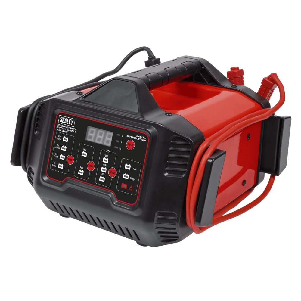 Sealey 6/12V 150A Starter/15A Automatic Battery Charger & Maintainer Model No - SUPERBOOST150D