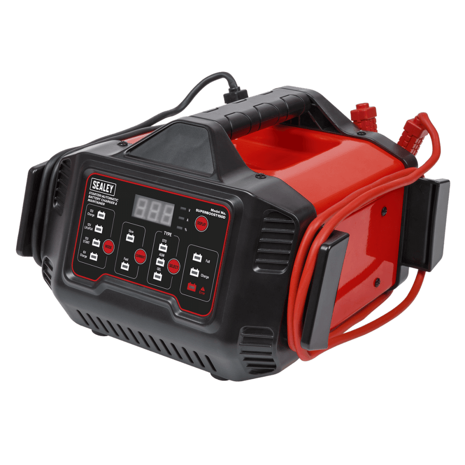 Sealey 6/12V 150A Starter/15A Automatic Battery Charger & Maintainer Model No - SUPERBOOST150D