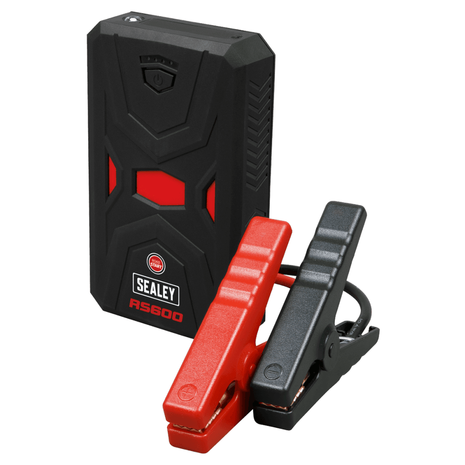 Sealey RoadStart600A 12V Lithium-ion Jump Starter Power Pack Model No - RS600