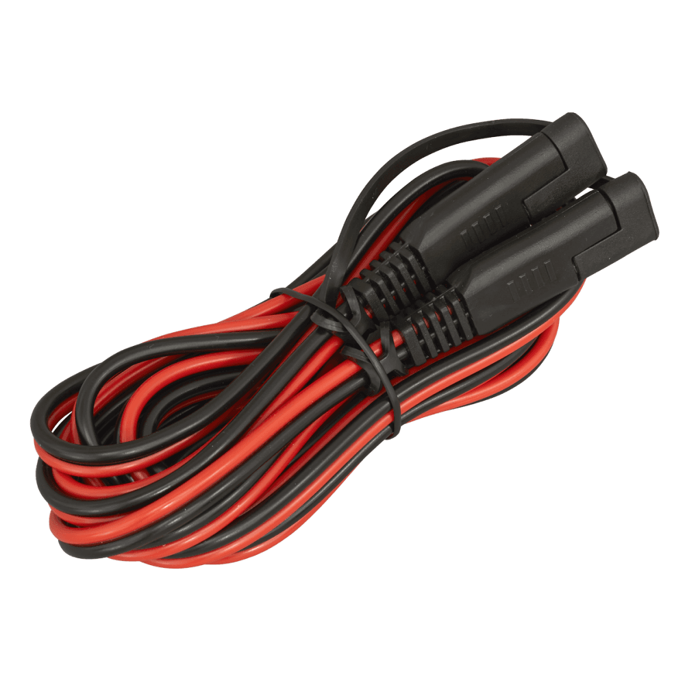 Sealey 12V Battery Charger Extension Cable 3m SAE Connector Plugs Model No - BCC1
