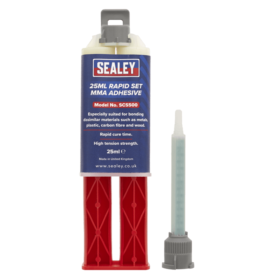 Sealey 25ml Rapid Set MMA Adhesive Model No - SCS500