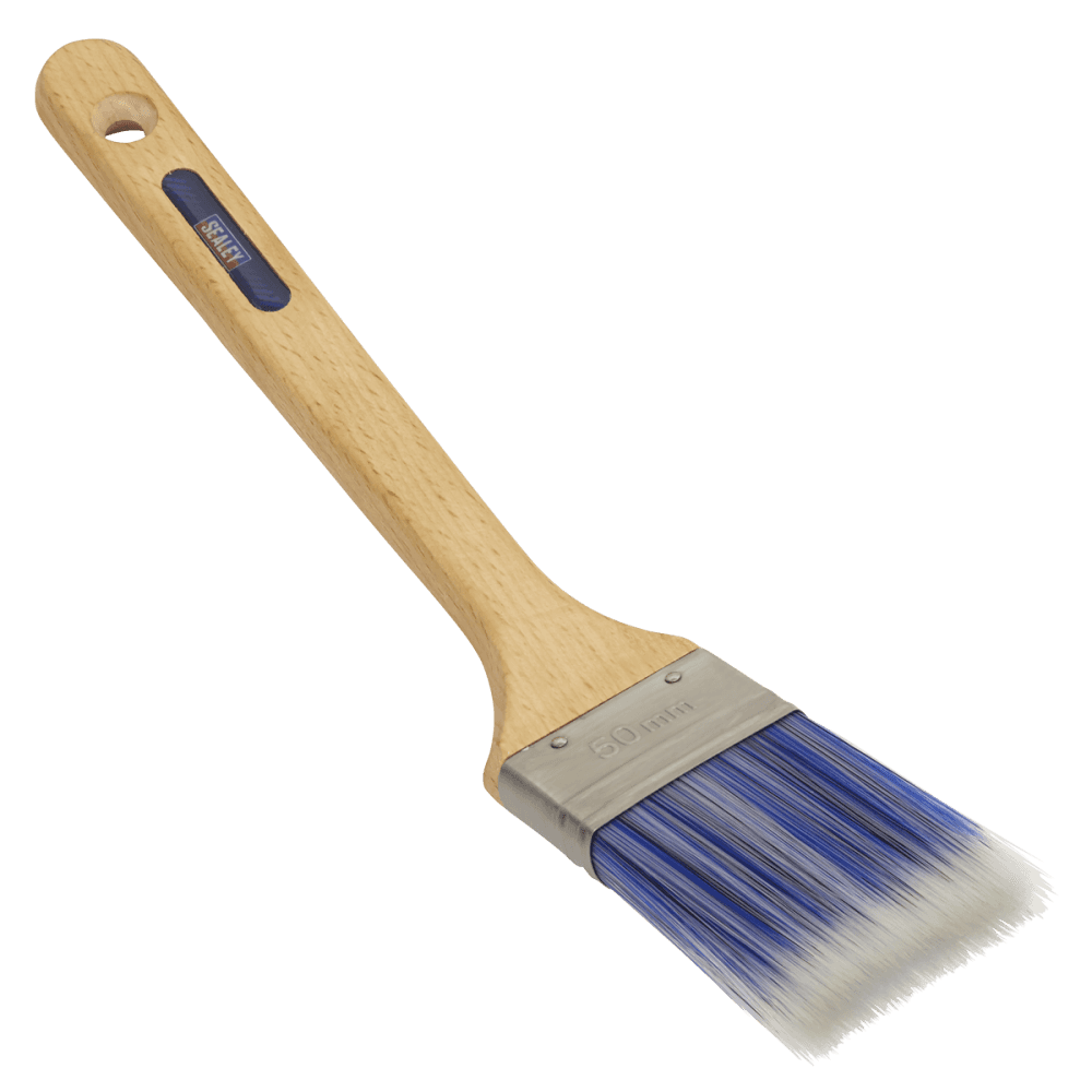 Sealey Wooden Handle Radiator Paint Brush 50mm Model No - SPBR50