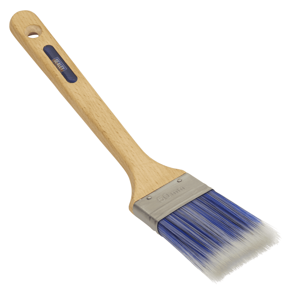 Sealey Wooden Handle Radiator Paint Brush 50mm Model No - SPBR50