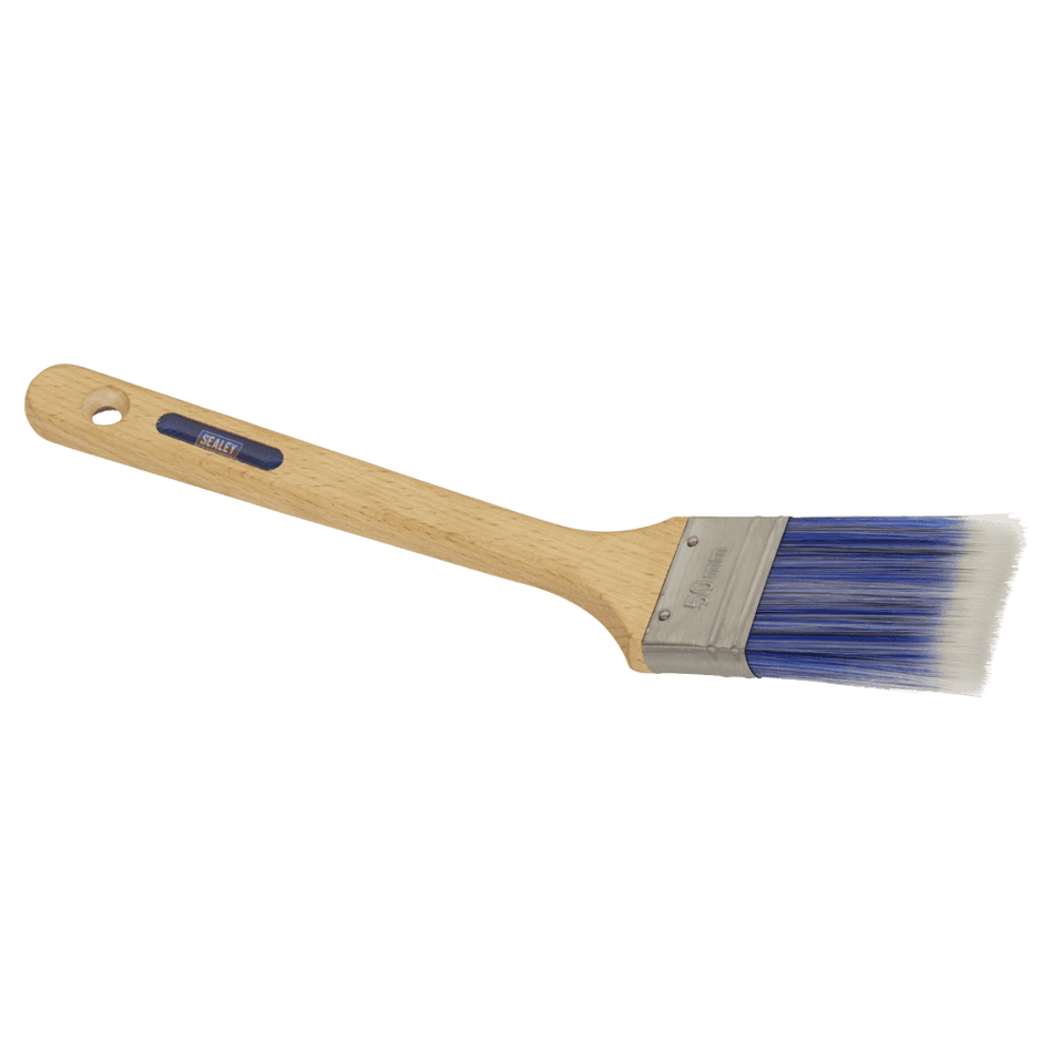 Sealey Wooden Handle Radiator Paint Brush 50mm Model No - SPBR50