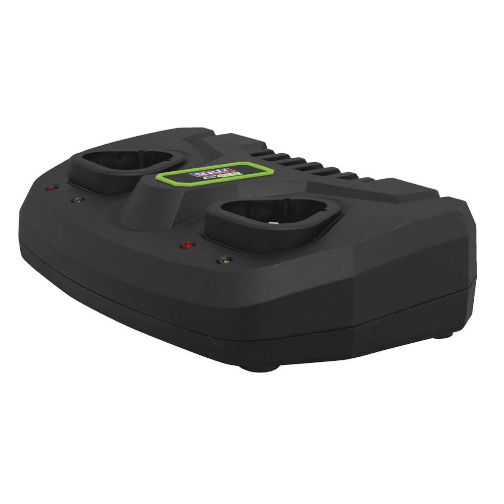 Sealey Dual Battery Charger for 10.8V Lithium-ion SV10.8 Series Model No - CP108VMC2