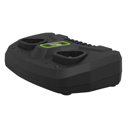 Sealey Dual Battery Charger for 10.8V Lithium-ion SV10.8 Series Model No - CP108VMC2