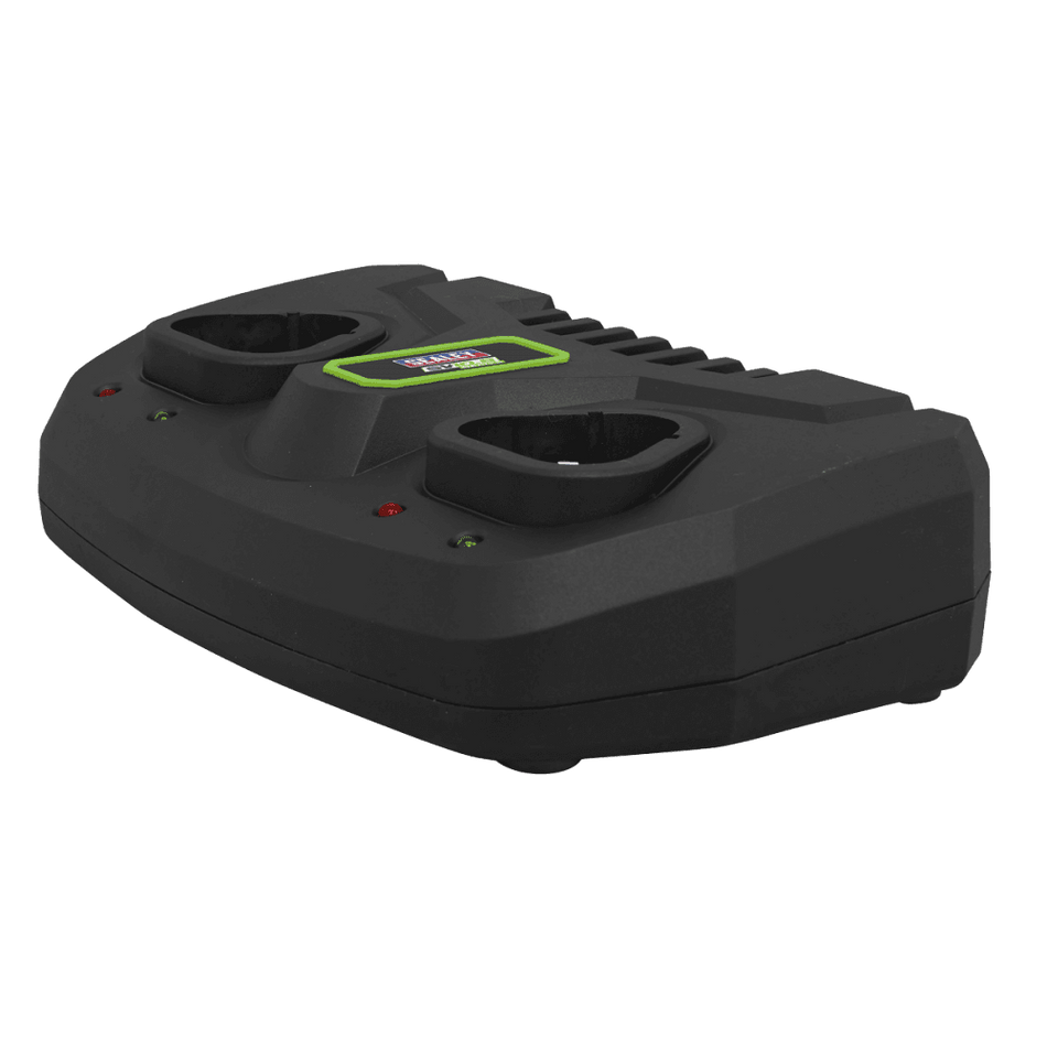 Sealey Dual Battery Charger for 10.8V Lithium-ion SV10.8 Series Model No - CP108VMC2