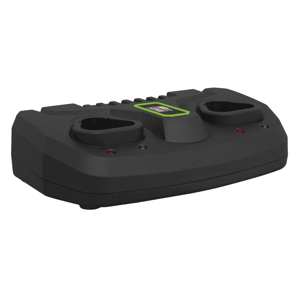 Sealey Dual Battery Charger for 10.8V Lithium-ion SV10.8 Series Model No - CP108VMC2