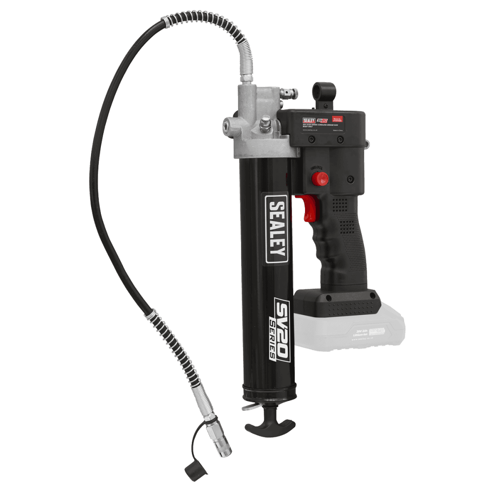 Sealey Cordless Grease Gun 20V SV20 Series - Body Only Model No - CP20VGRG