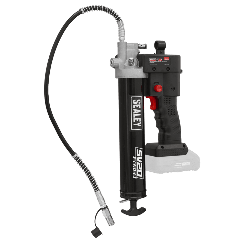Sealey Cordless Grease Gun 20V SV20 Series - Body Only Model No - CP20VGRG