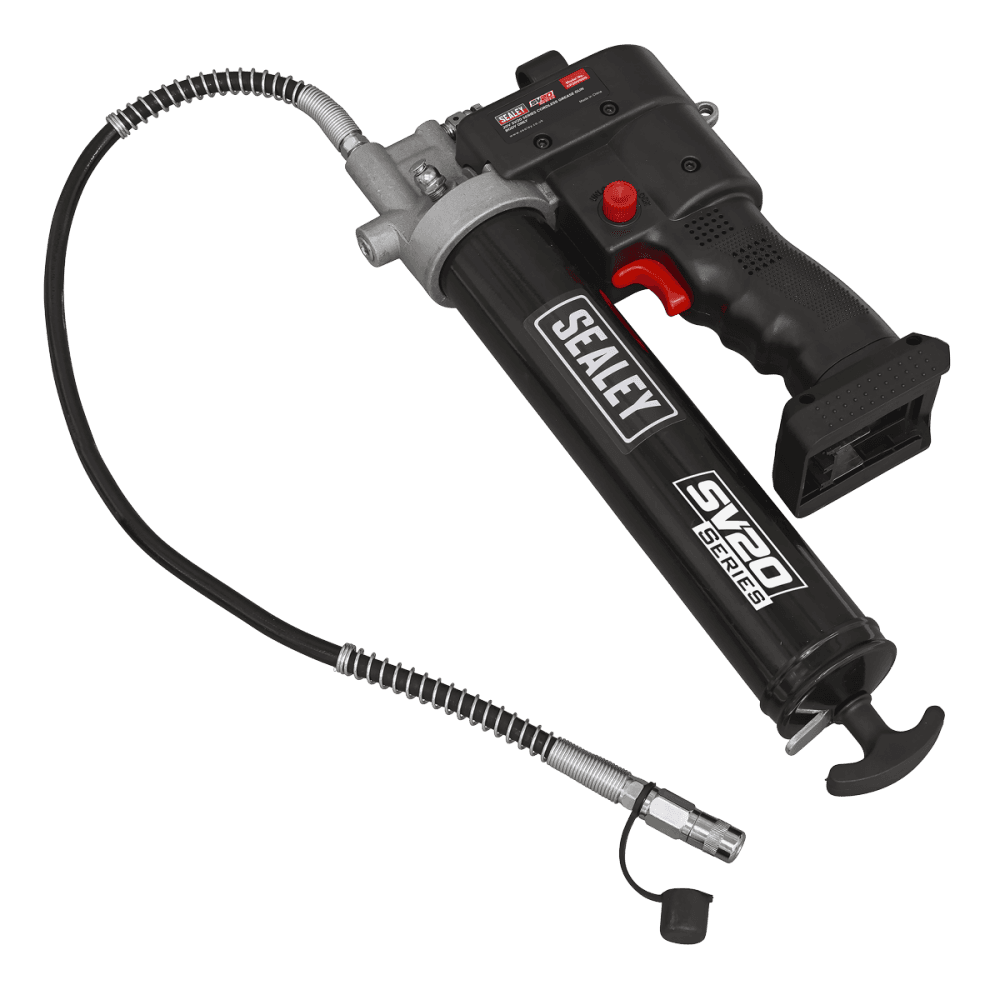 Sealey Cordless Grease Gun 20V SV20 Series - Body Only Model No - CP20VGRG