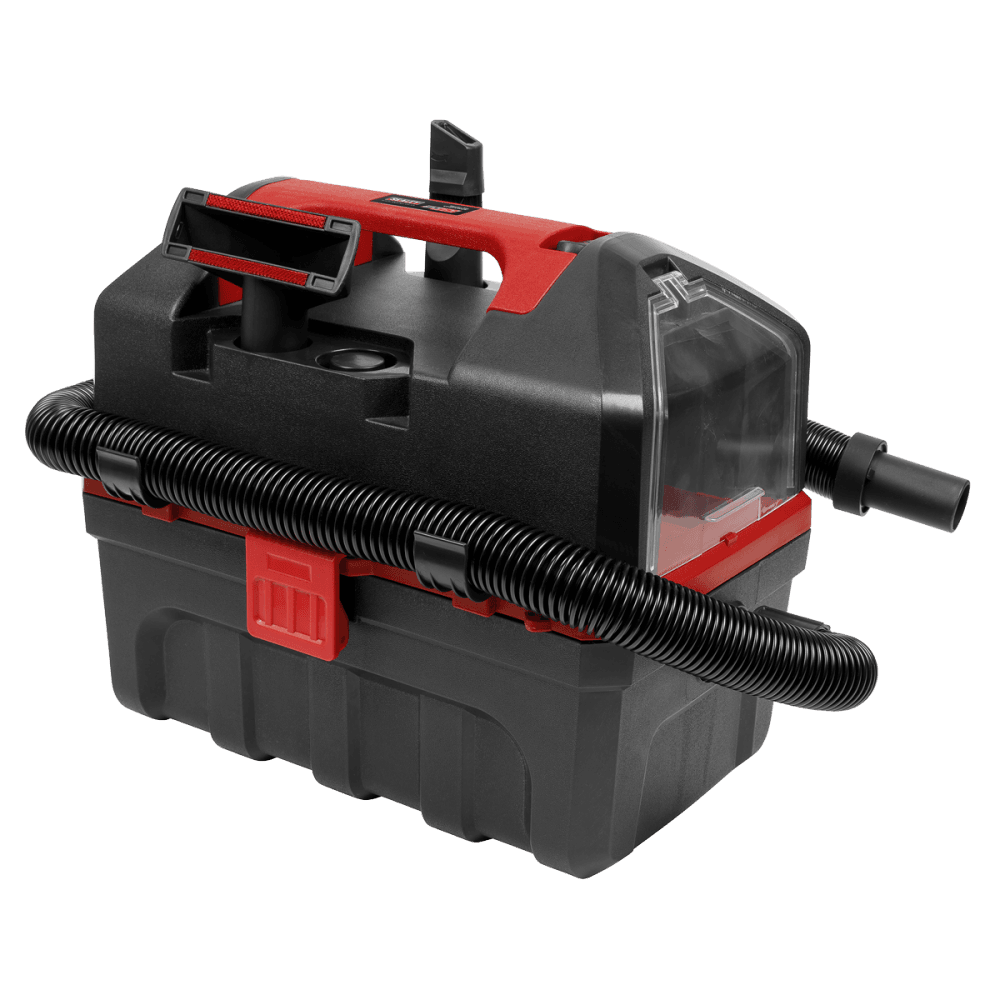Sealey Cordless Wet and Dry Vacuum Kit 20V 4Ah SV20 Series Model No - CP20VWDVKIT1