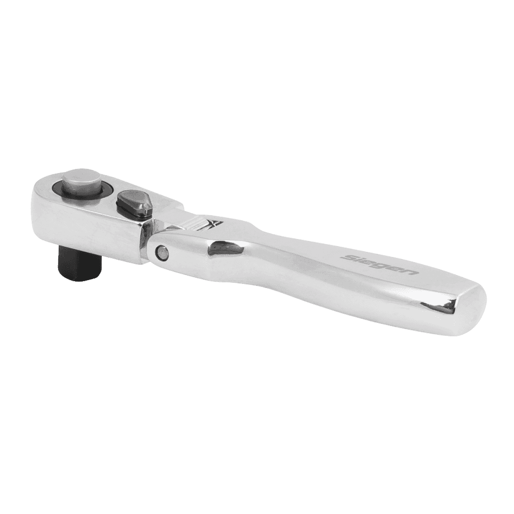 Sealey Siegen Micro Flexi-Head Ratchet Wrench 1/4"Sq Drive Model No - S01254