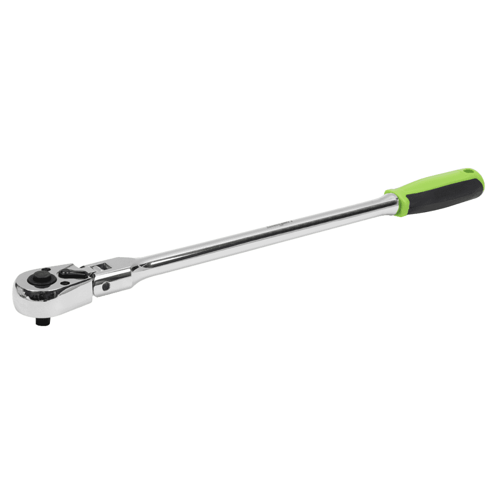 Sealey Ratchet Wrench 1/4"Sq Drive Long Flexi-Head Flip Reverse Model No - S01257