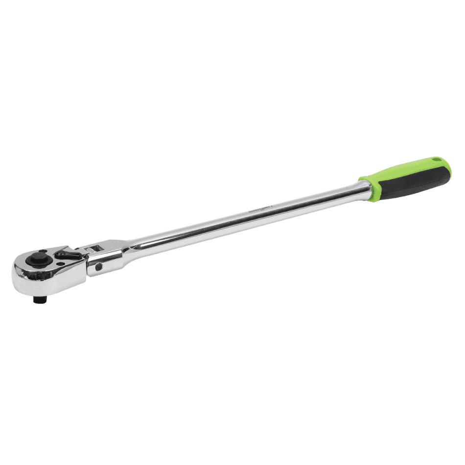 Sealey Ratchet Wrench 1/4"Sq Drive Long Flexi-Head Flip Reverse Model No - S01257