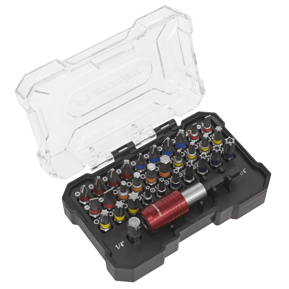 Sealey Colour-Coded Bit Set 32pc Model No - AK2110