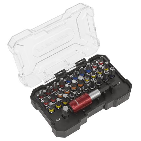 Sealey Colour-Coded Bit Set 32pc Model No - AK2110