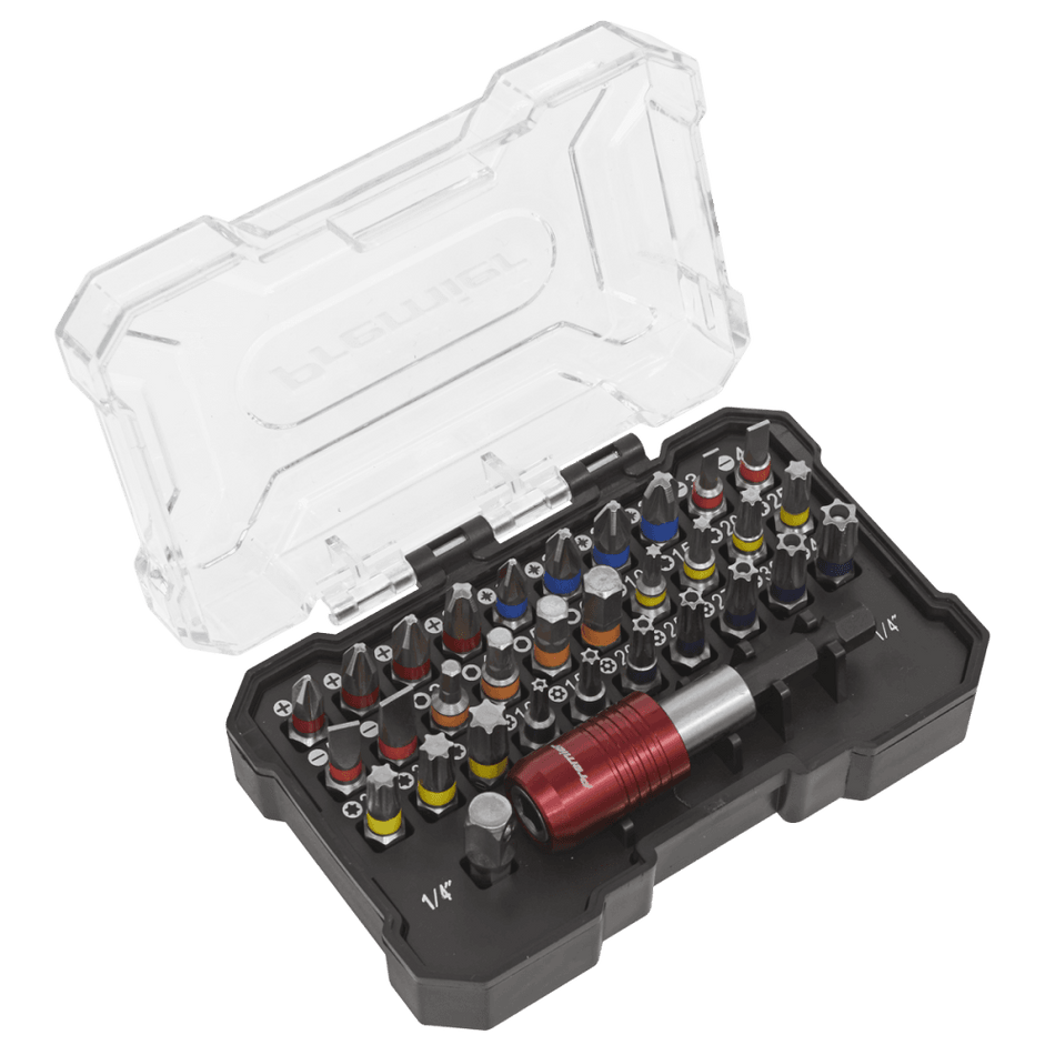 Sealey Colour-Coded Bit Set 32pc Model No - AK2110