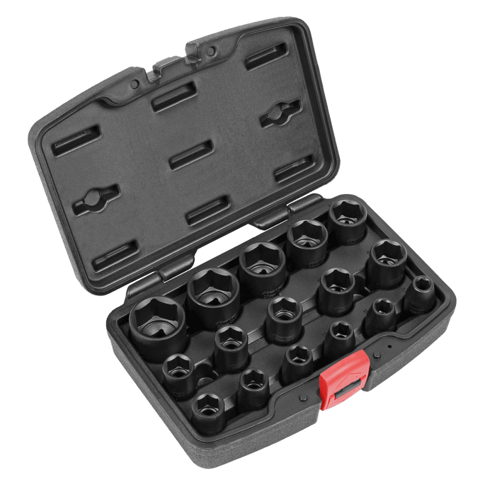 Sealey Impact Socket Set 16pc 1/2?Sq Drive Model No - AK5624M