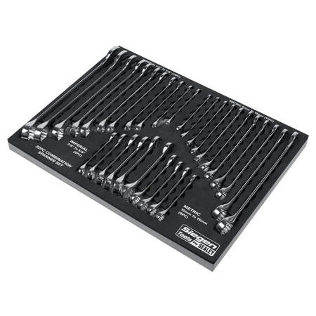 Sealey Combination Spanner Set 32pc - Metric/Imperial Model No - S01239