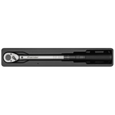 Sealey Premier Micrometer Torque Wrench 1/2"Sq Drive 40-210Nm Model No - STW400