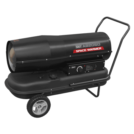 Sealey Space WarmerKerosene/Diesel Heater 205,000Btu/hr with Wheels Model No - AB2050