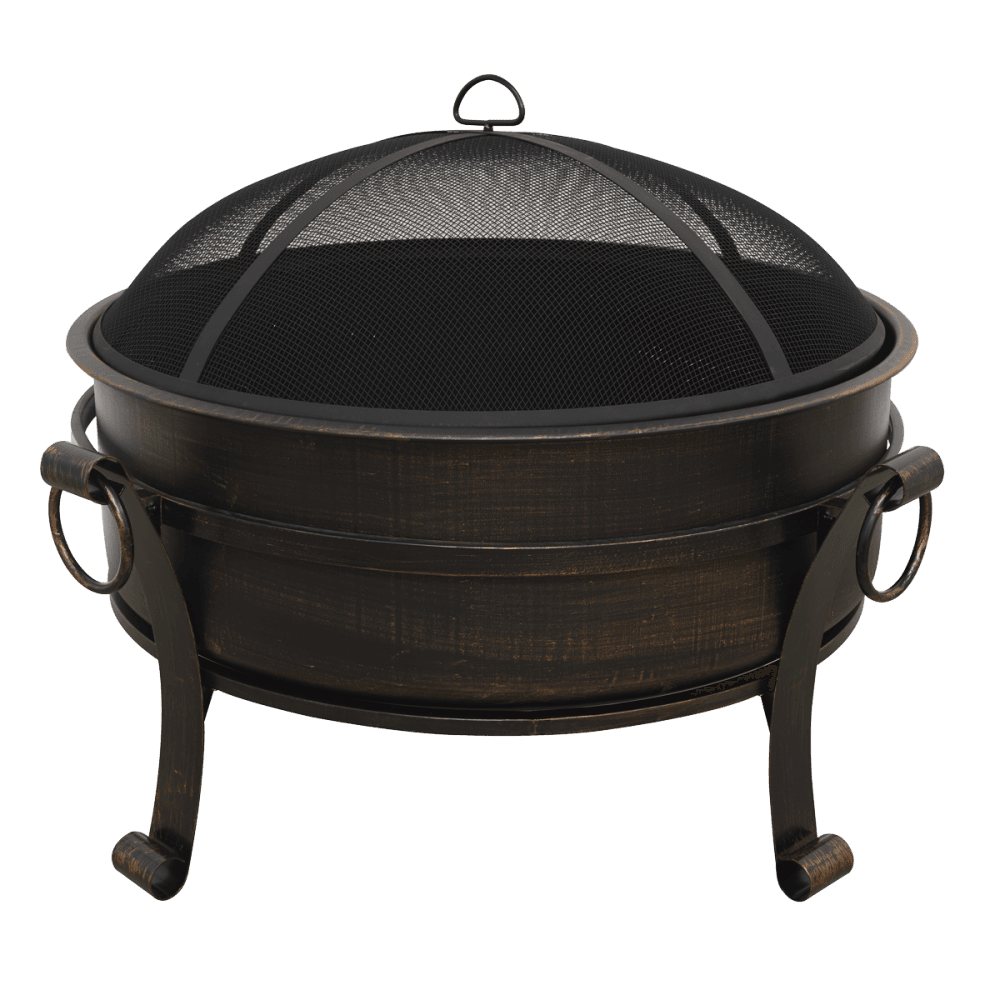 Sealey Dellonda 30" Deluxe 2-in-1 Outdoor Fire Pit & Coffee Table Antique Bronze Effect Model No - DG42