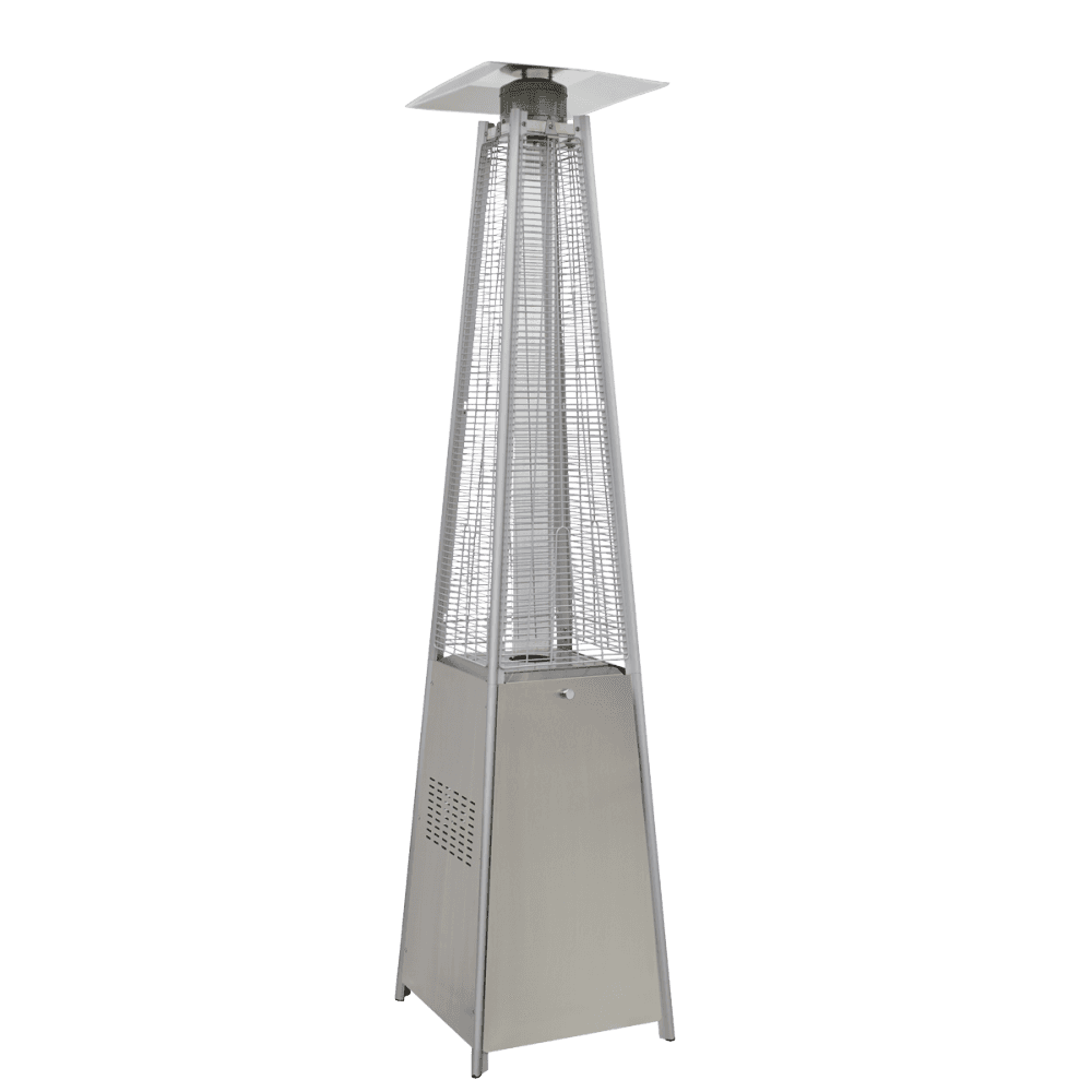 Sealey Dellonda Pyramid Gas Patio Heater 13kW Commercial/Garden Use, Stainless Steel Model No - DG99