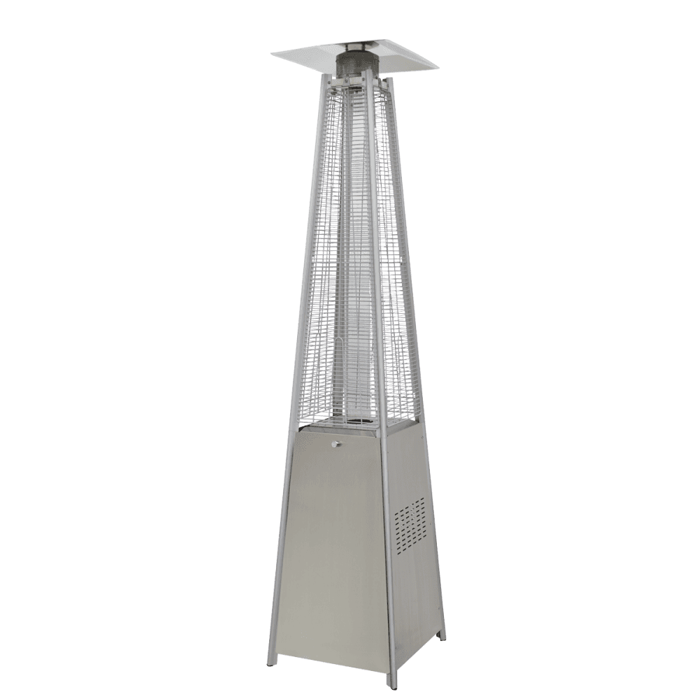 Sealey Dellonda Pyramid Gas Patio Heater 13kW Commercial/Garden Use, Stainless Steel Model No - DG99