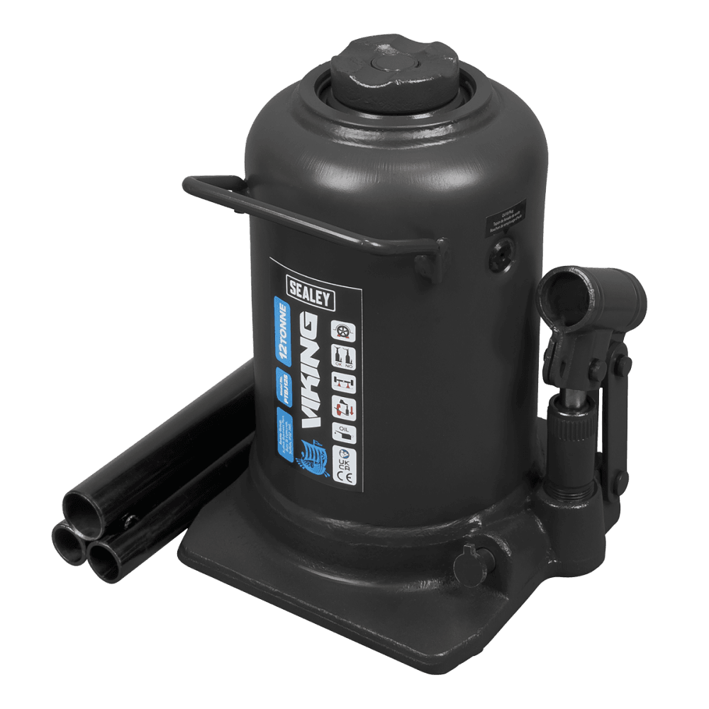 Sealey Viking Telescopic Bottle Jack 12 Tonne Model No - PTBJ12S