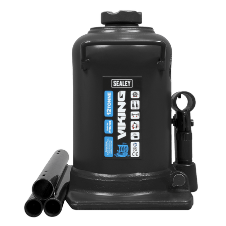 Sealey Viking Telescopic Bottle Jack 12 Tonne Model No - PTBJ12S