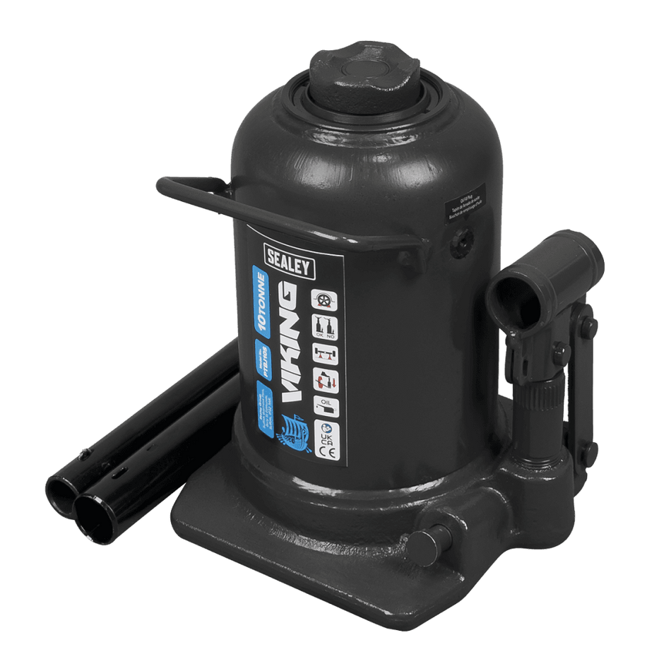 Sealey Viking Telescopic Bottle Jack 10 Tonne Model No - PTBJ10S