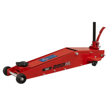 Sealey Trolley Jack 2 Tonne Long Reach High Lift Commercial Model No - 2201HL