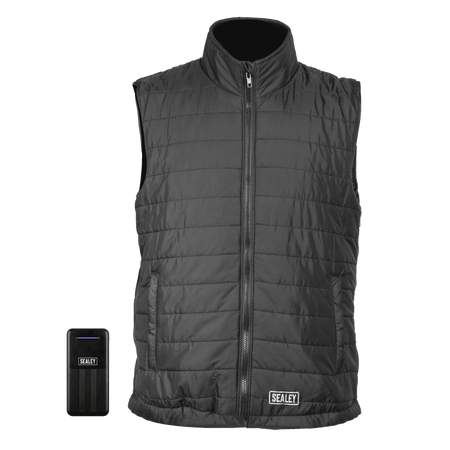 Sealey 5V Heated Puffy Gilet - 44" to 52" Chest with Power Bank 20Ah Model No - HG02KIT