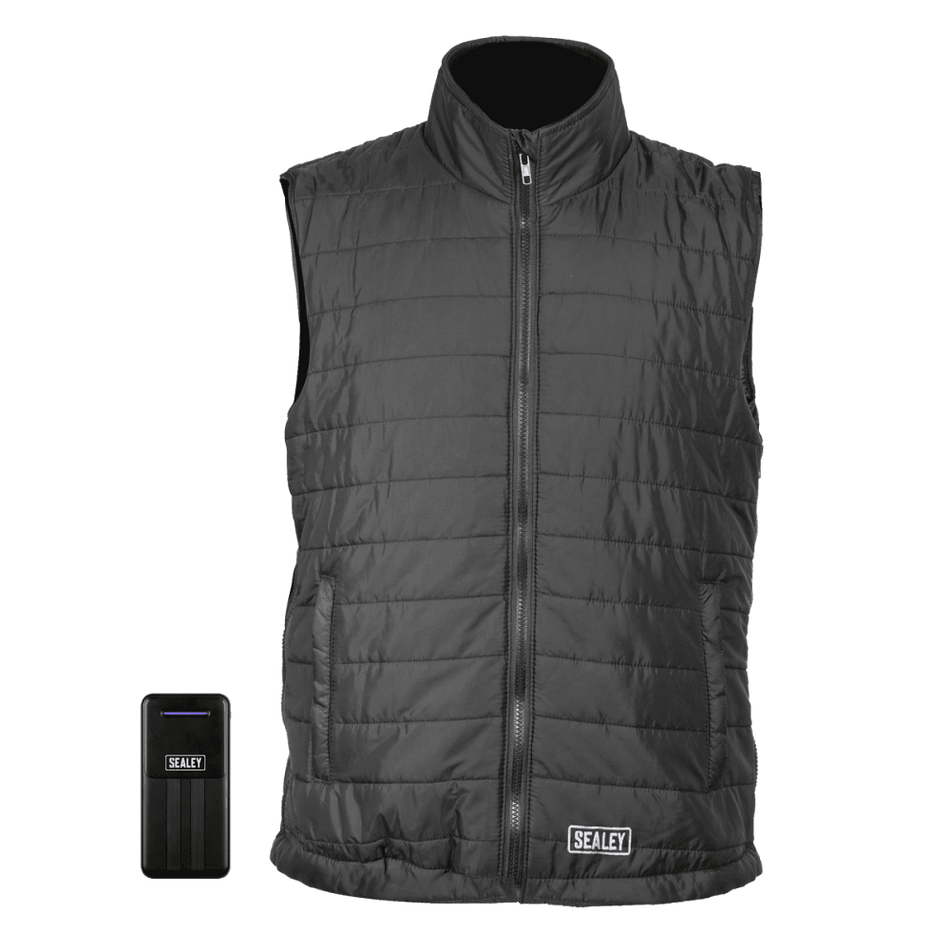 Sealey 5V Heated Puffy Gilet - 44" to 52" Chest with Power Bank 20Ah Model No - HG02KIT