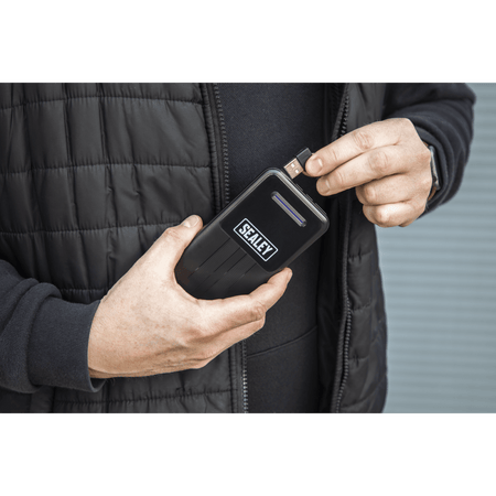 Sealey 5V Heated Puffy Gilet - 44" to 52" Chest with Power Bank 20Ah Model No - HG02KIT