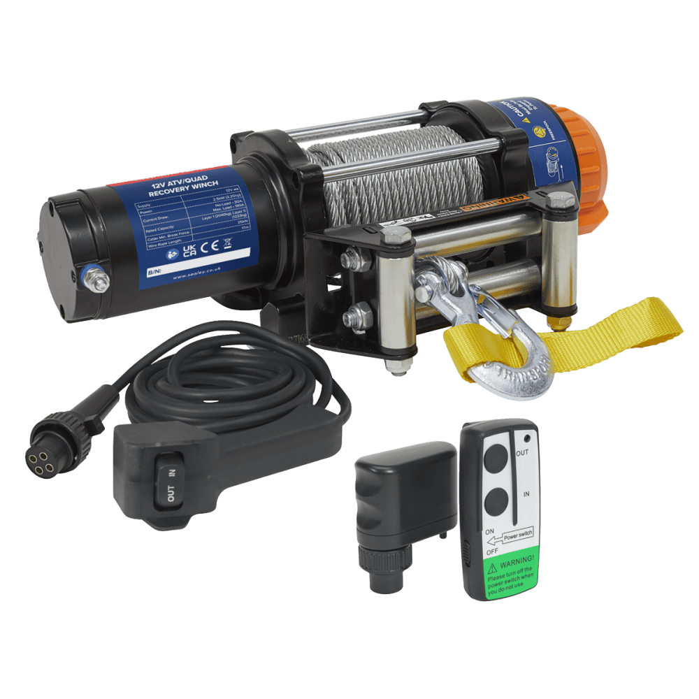 Sealey ATV2040 Wireless Winch Combo Kit Model No - ATV2040KIT