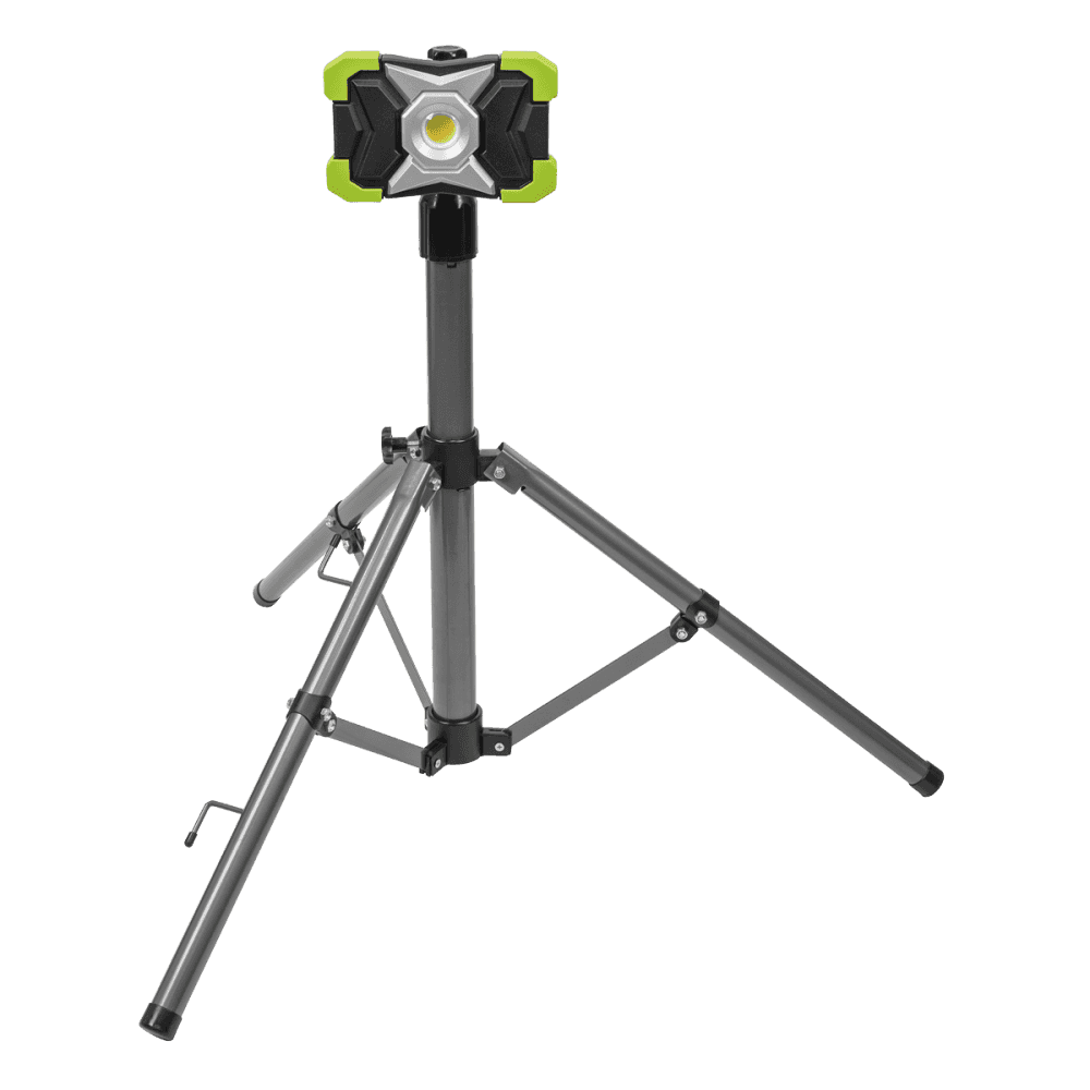 Sealey Portable Floodlight & Telescopic Tripod 15W COB LED Model No - LED1500PBKIT
