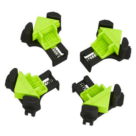 Sealey Mitre Wood Corner Clamp Set 4pc Model No - QBC04